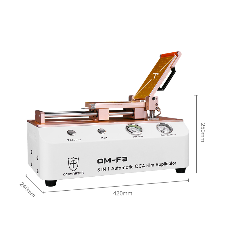 OMF3 OCA Polarizer Film Applicator Machine For Laminating OCA Glue