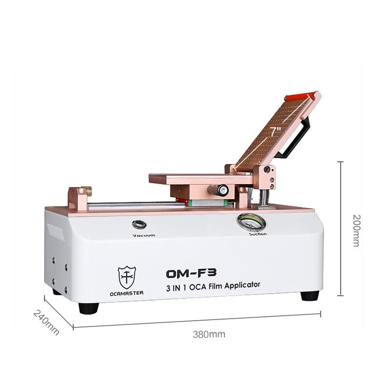 OMF3 OCA Polarizer Film Applicator Machine For Laminating OCA Glue