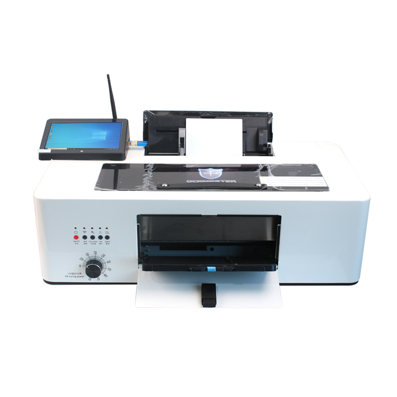 OCAMaster OM-UVP1 Intelligent UV Print Plotter For Cutting Film Machine Picture Print
