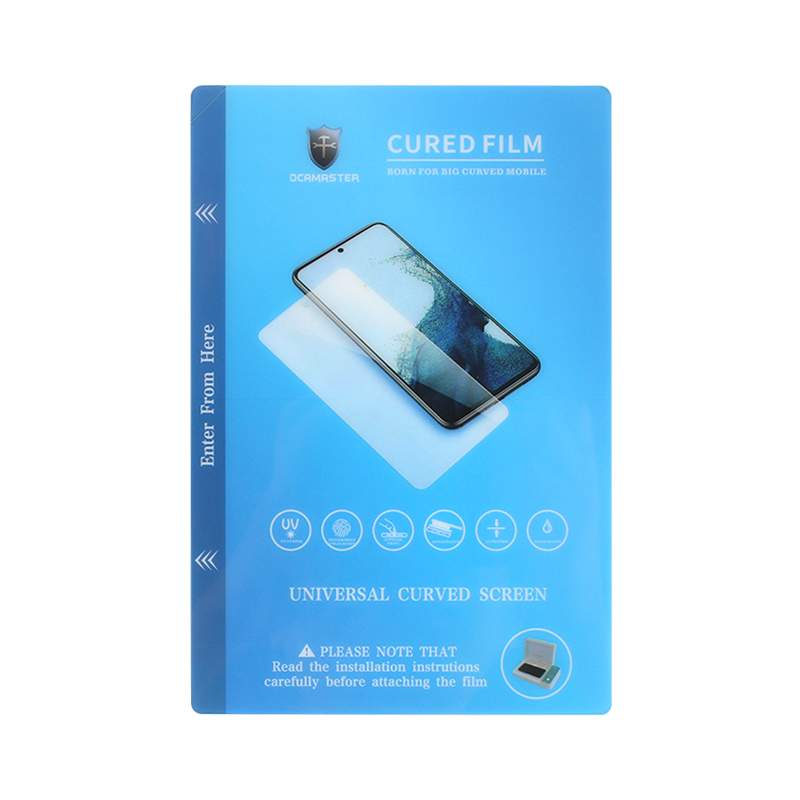 UV Cured 185um Film  (10pcs/bag) For Mobile Phone Screen Protector