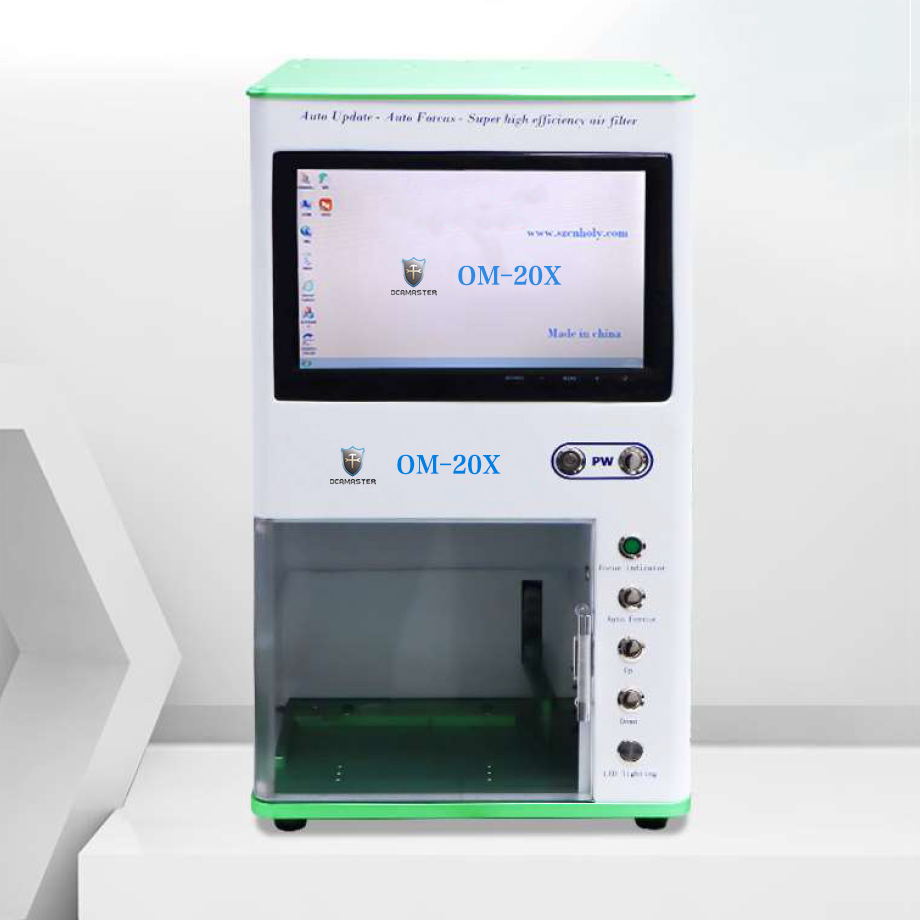 OM-20X Automatic Focusing Cold Light Laser Machine For Backglass Separator