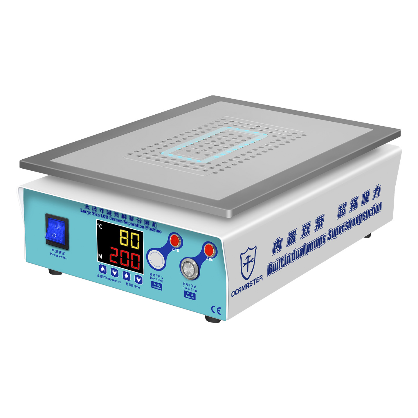 OM 932 MAX 16 Inches Phone and Tablet Glass Separator Machine