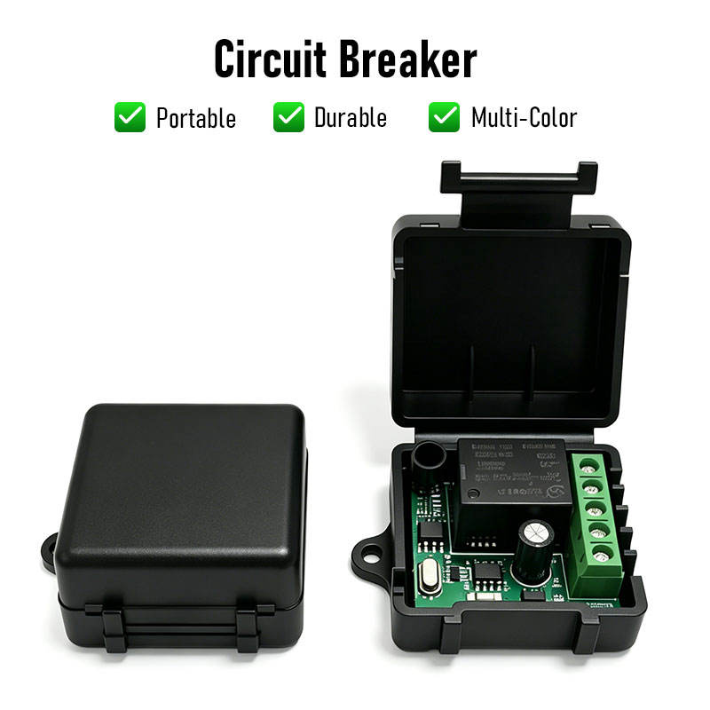 Small Leather Suitcase 433MHz Wireless Remote Control Switch DC 12V 10A Relay Receiver Transmitter Module Garage Door Light Switch