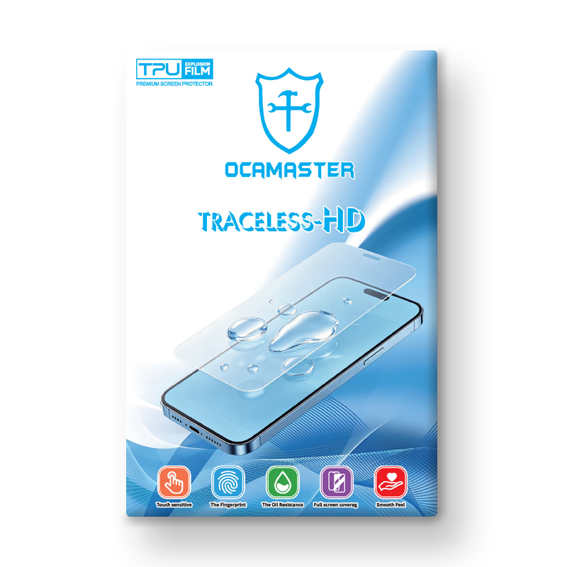 Import material TPU 120*180mm Mobile Phone Front Film (50pcs/bag) Fit For Cutting Machine