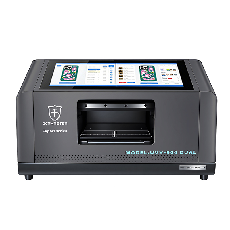 UVX-900 DUAL UV Glossy Flatbed Printing Machine